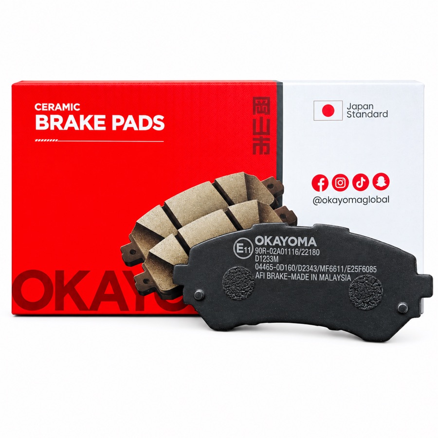 Okayoma Ceramic Brake Pads